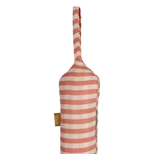 Gingham Draught Stopper Slim - Fig