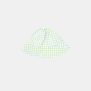 Gingham Bucket Hat - Green