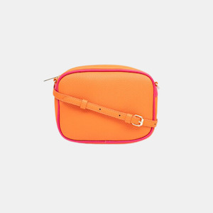 Aggie Bag - Orange & Raspberry