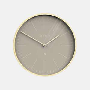 Newgate: Mr Clarke Wall Clock 53cm Clay Grey