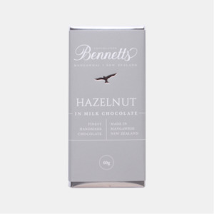 Bennetts 60g Bar Hazelnut Milk