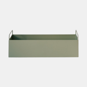 Metal Planter Box - Sage