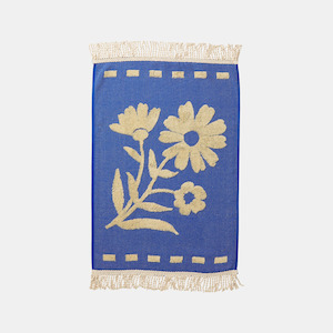 Towels 2: Aja Hand Towel - Ultramarine