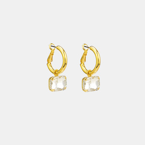 Tiger Tree: Earrings Evelyn Crystal Gold