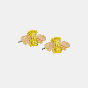 Tiger Tree: Bell Bee Studs - Pink