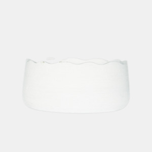 Alto Planter Wide/Low - White