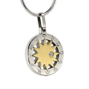 Zodiac Star Pendant (SS) Shuzi