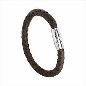 Italian Leather Band - Brown Shuzi