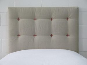 Products: Cross headboard, 100% linen