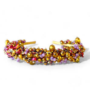 Clothing accessory: The Samantha Gold Girls Headband