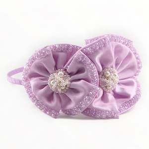 Clothing accessory: The Angelina Girls Flower Headband