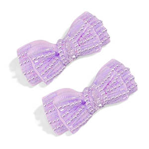 Clothing accessory: The Little Rosie Girls Hair Clip Set