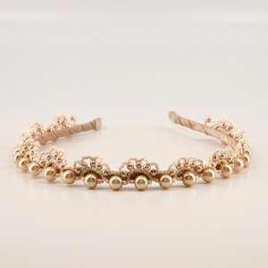 The Designer Creda Pearl Tiara Headband