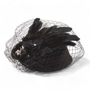 The Midnight Star Fascinator Hat