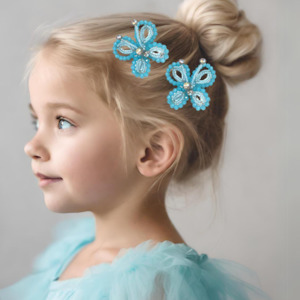 Clothing accessory: Meadows & Dreams Butterfly Childs Hair Clip Set