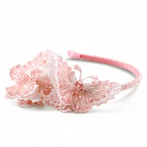 Wings of Love Butterfly Girls Headband