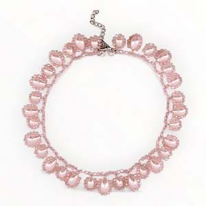 The Carita Pearl & Crystal Necklace