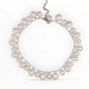 The Carita Pearl & Crystal Necklace