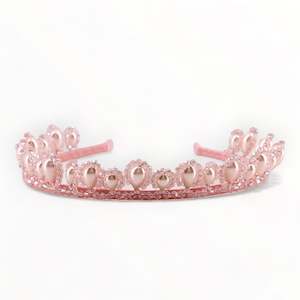 Clothing accessory: The Carita Pearl Tiara Designer Headband