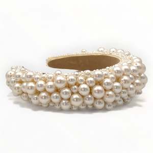 Clothing accessory: The Alya Pearl Headband