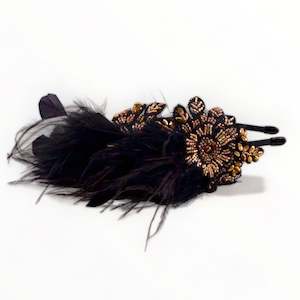 Clothing accessory: The Micah Miracle Designer Feather Headband