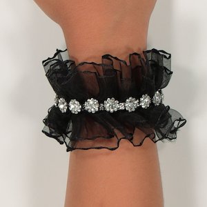 Clothing accessory: The Marvella Designer Diamante Bracelet