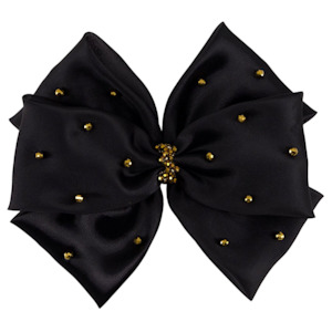 Clothing accessory: The Vevina Statement Bow Hair Clip