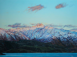 Black Peak in Spring Print Sierra Roberts Art