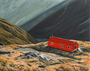 Frenchridge Hut Print Sierra Roberts Art