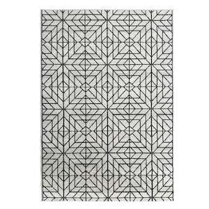 Asana Tile Cream/Black Rug