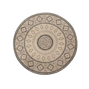 Indy Round 8939 Jute Rug