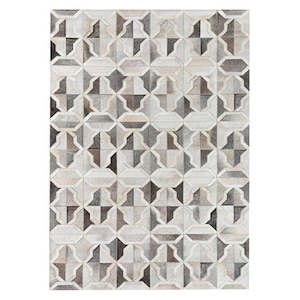 Corbit 18P-28081 Grey White Rug