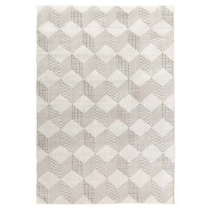 Floor covering wholesaling: Lakehouse 3D Box Beige Indoor/Outdoor Rug