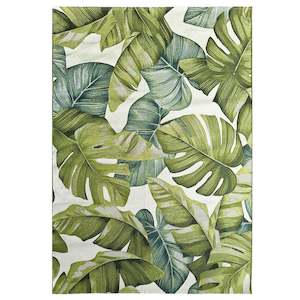 Tatahi Tropical Leaves Outdoor Rug