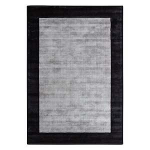 Floor covering wholesaling: Monu Black Grey Rug