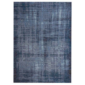 Floor covering wholesaling: Russo Grunge Petrol Rug