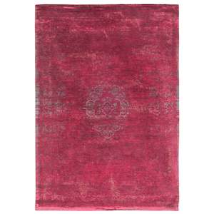 Floor covering wholesaling: Fading World Medallion Scarlet 8260