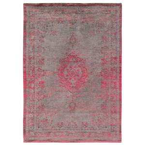 Floor covering wholesaling: Fading World Medallion Pink Flash 8261