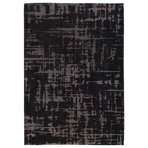 Floor covering wholesaling: Structures Baobab Black Water 9200