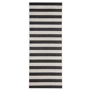 Bondi Indoor/Outdoor Cream/Black Rug