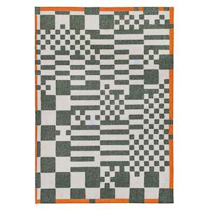 Floor covering wholesaling: Craft Chess Deep Green 9339