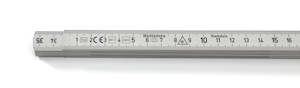 Rulers: Hultafors Aluminium Folding Rule A59-1-6