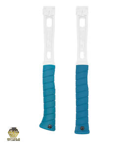 Martinez M1/M4 Replacement Grip – Aqua Overlay / Aqua Cap