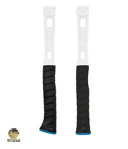 Martinez M1/M4 Replacement Grip – Black Overlay / Aqua Cap