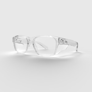 Hyspecs Transparent ICON Series w/ Clear UV400 Lens & Side Shields