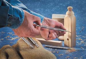 Equipment Accessories: Spring Tools Hammerless Combination Nail Set Trim Pak - TP1234