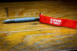 Equipment Accessories: Spring Tools Hammerless Heavy Duty Window Punch Emergency Rescue Tool