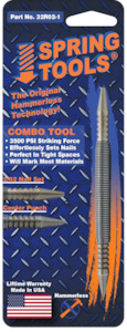 Equipment Accessories: Spring Tools 32R02-1 - Combo Tool - 2/32" & Center Punch