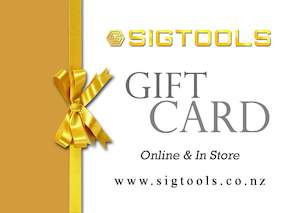 Sigtools a.k.a Top Class Gears Gift Card