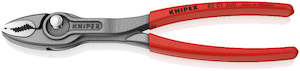 Knipex KNIPEX Pliers, TwinGrip Slip Joint, 200mm Uncarded